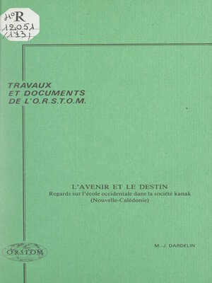 cover image of L'avenir et le destin